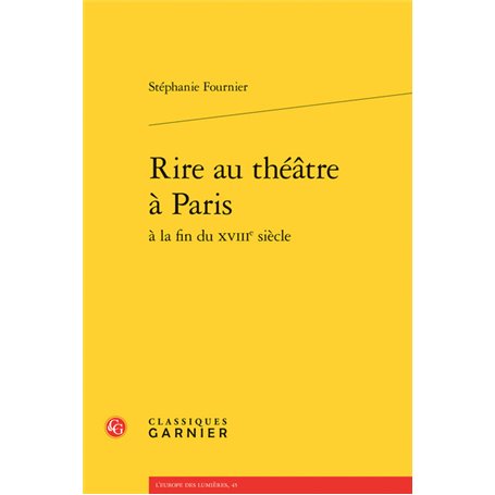 Rire au théâtre à Paris