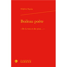 Boileau poète