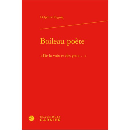 Boileau poète