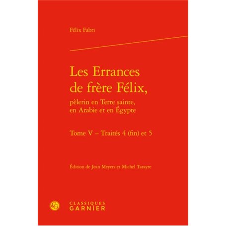 Les Errances de frère Félix,