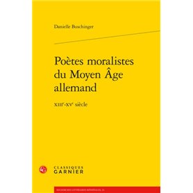 Poètes moralistes du Moyen Âge allemand