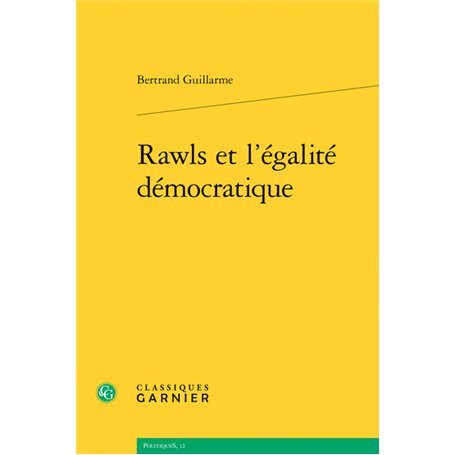 Rawls et l'égalité démocratique