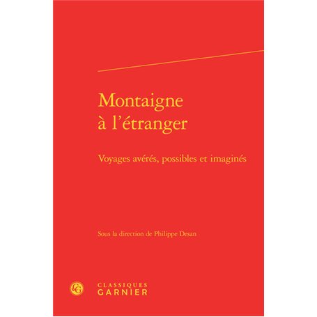 Montaigne à l'étranger