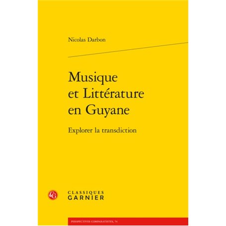 Musique et Littérature en Guyane