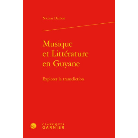 Musique et Littérature en Guyane