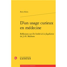 D'un usage curieux en médecine