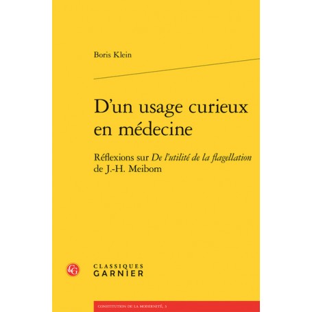 D'un usage curieux en médecine