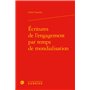 Écritures de l'engagement par temps de mondialisation