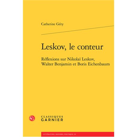 Leskov, le conteur