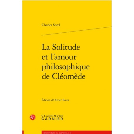 La Solitude et l'amour philosophique de Cléomède