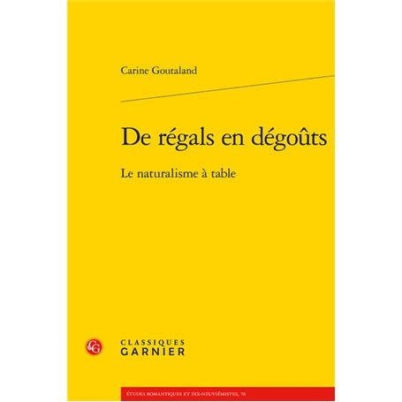 De régals en dégoûts