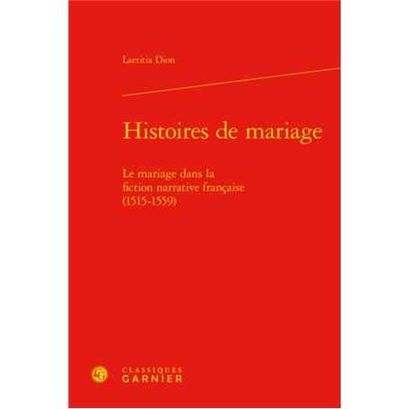 Histoires de mariage