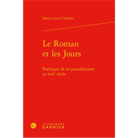 Le Roman et les Jours