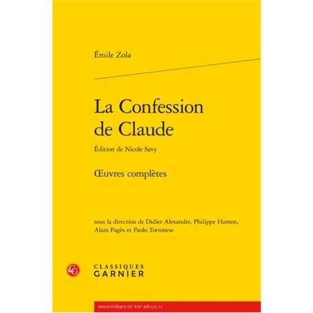 La Confession de Claude