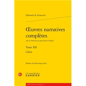 oeuvres narratives complètes