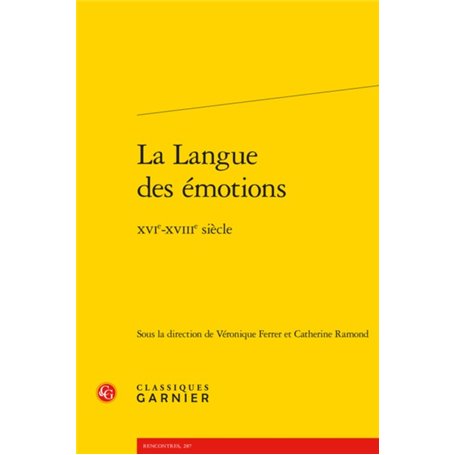 La Langue des émotions