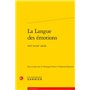 La Langue des émotions