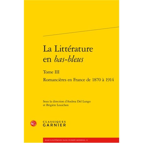 La Littérature en bas-bleus