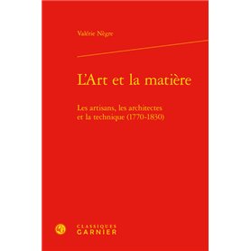 L'Art et la matière