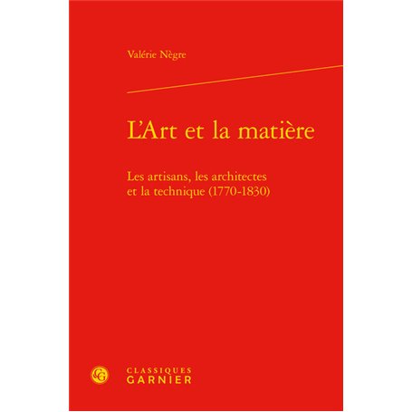 L'Art et la matière