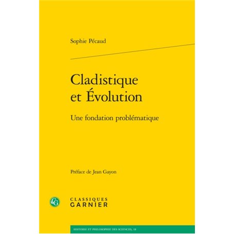 Cladistique et Évolution