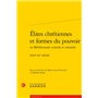 Élites chrétiennes et formes du pouvoir