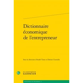 Dictionnaire économique de l'entrepreneur