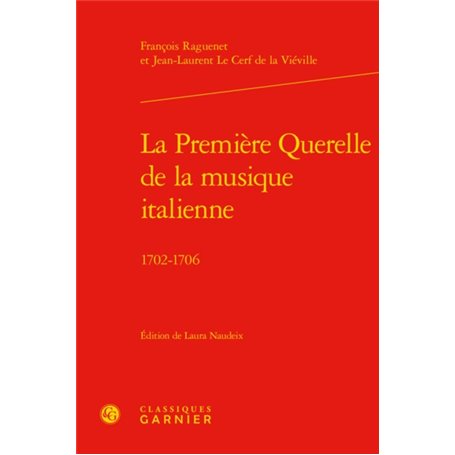 La Première Querelle de la musique italienne