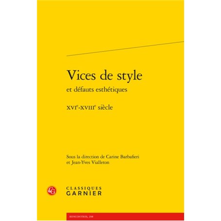 Vices de style