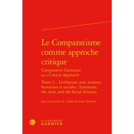 Le Comparatisme comme approche critique