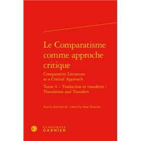 Le Comparatisme comme approche critique