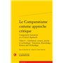 Le Comparatisme comme approche critique