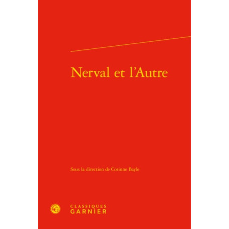 Nerval et l'Autre