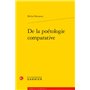 De la poétologie comparative