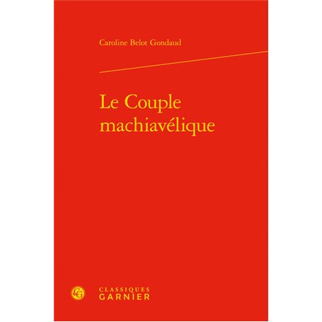 Le Couple machiavélique