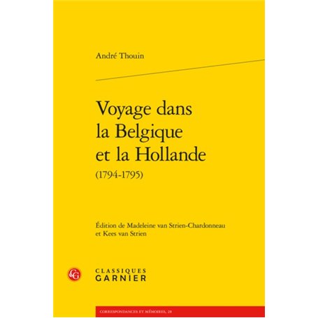 Voyage dans la Belgique et la Hollande