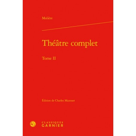 Théâtre complet