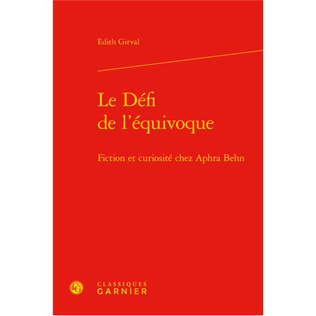 Le Défi de l'équivoque