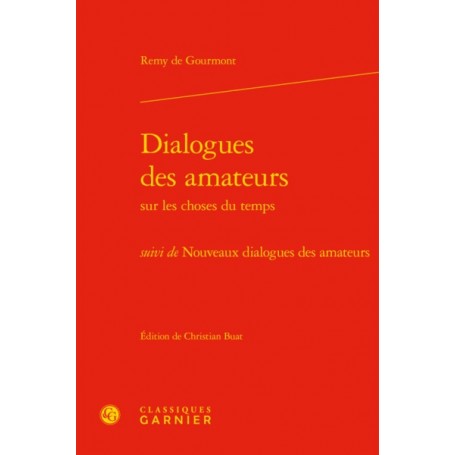 Dialogues des amateurs