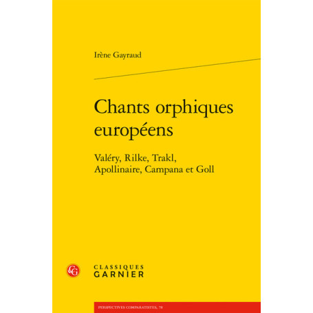 Chants orphiques européens