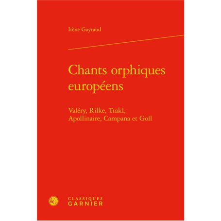 Chants orphiques européens