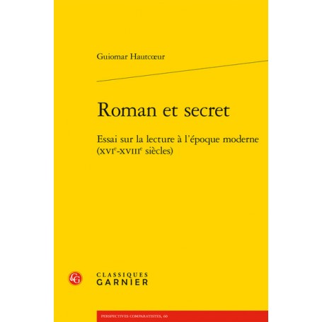 Roman et secret