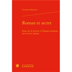 Roman et secret