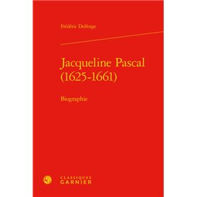 Jacqueline Pascal (1625-1661)