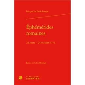 Éphémérides romaines