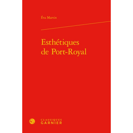 Esthétiques de Port-Royal