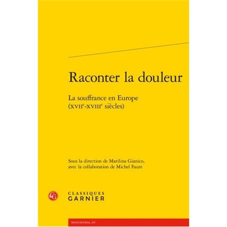 Raconter la douleur