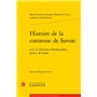 Histoire de la comtesse de Savoie