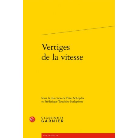 Vertiges de la vitesse