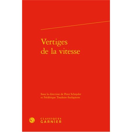 Vertiges de la vitesse